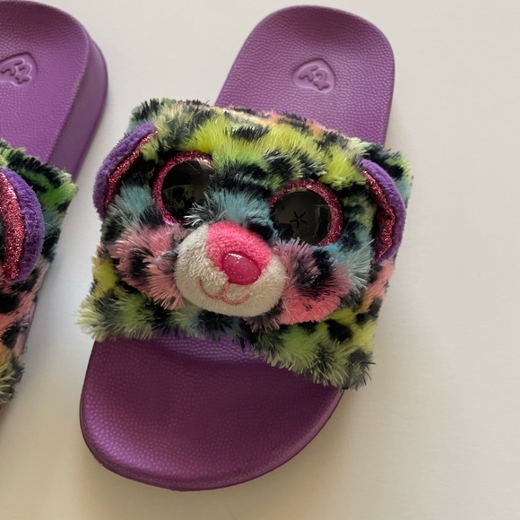 Kids girl TY plush animal sandals - Picture 3 of 12